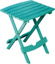 Adams Manufacturing Quik-Fold Side Table in Teal