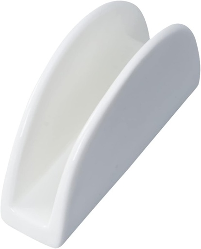 [BRSREZLQC56WYFD6] Healifty Ceramic Napkin Holder for Dining Table Bathroom and Kitchen – Decorative Paper Napkin Dispenser Reusable Tabletop Tissue Holder