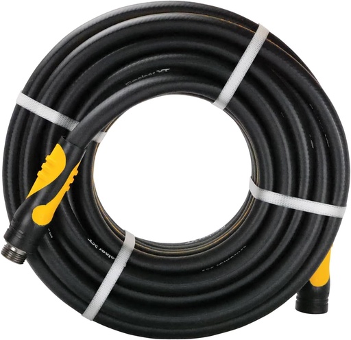[BRSROCYHAB7BOFD7] Melnor 88050AMZ XT Fusion Garden Hose 5/8" x 50ft - Durable - Lightweight - Kink-Resistant - Polymer Blend - Black/Orange