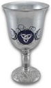 Lustrous Stainless Steel Triple Moon Chalice