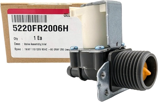 [BRSWIEY4A4EBCFD4] LG 5220FR2006H Geniune OEM Washer Inlet Valve Assembly for LG Washine Machines