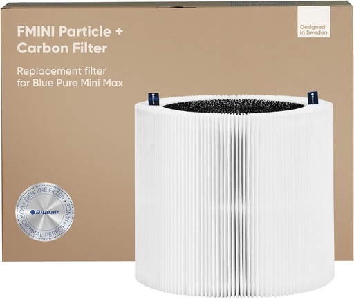 [BRSWYGIZBEMRADLK] Blueair Blue Pure Mini Max Genuine Replacement Filter, Fits Blue Pure Mini Max Air Purifier
