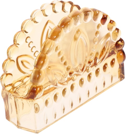 [BRSREYICDMCAKFLJ] Alipis Glass Napkin Holder Napkin Storage Rack for Table Tissue Storage Holder