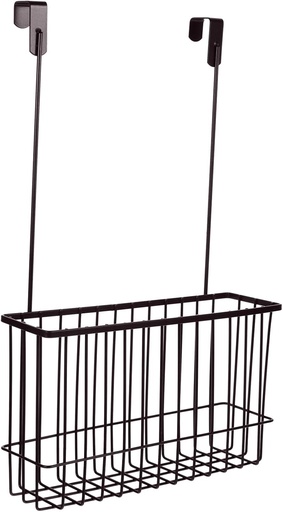 [BRSROED5DMGRMD37] Cupboard Hanging Organizer over Cabinet Door Storage Rack Wire Hanging Basket for Kitchen and Bathroom Space-saving for Cutting Boards and Supplies