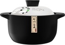 Casserole High-Temperature Ceramic Clay Pot Durable, Crack-Proof Stew and Soup Pot Gas Stoves Cooker Ideal for Clay Pot Rice and Slow Cooking | ()