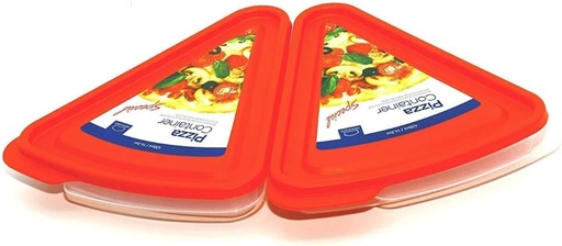 [BRSWGZ36OIPR4YA2] Lock & Lock Pizza Slice Container, Tray and Saver, 2 Pack