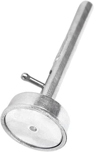 [BRSROHQ3OQBBYCYV] UPKOCH Aluminum Meatball & Falafel Scoop Maker - 4cm Ergonomic Baller Mold with Non-Stick Surface for Cookie Dough Ice Cream Salad Prep, Commercial-Grade Kitchen Tool (5.31" Silver)