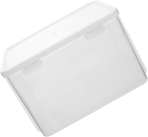 [BRSRAHT5CR7GYALA] Cabilock Kitchen Bread Storage Box with Airtight Lid Transparent Food Container for Fridge and Countertop Capacity Toast Box Organizer for Keeping Baked Goods Fresh