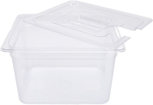 [BRSRAGQ6PNYQ4F3V] TOPINCN 12L Slow Cooking Food Storage Container with Lid, Plastic Slow Cooker Container for Most Slow Cookers, Suitable for Steaks, Chicken Breasts and Large Cuts of Meat