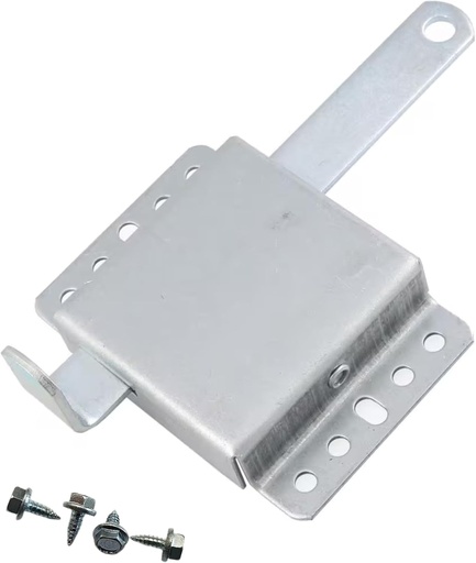 [BRSREZQFDEFRAHTZ] AVOVERHEAD Garage Door Side Lock Inside Deadlock for Most Garage Door Galvanized Steel -1pack (1)