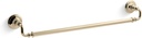 Kohler 72568-AF Artifacts® 24" Towel bar, Vibrant French Gold