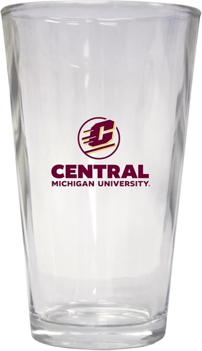 [BRSRAZIYCIBWYGQZ] R and R Imports Central Michigan University 16 oz Pint Glass Officially Licensed Collegiate Product Single