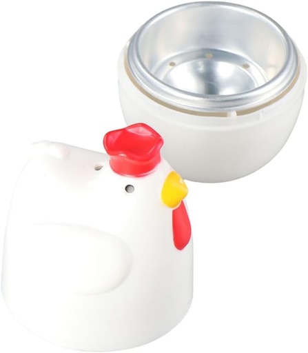 [BRSROGARCEPG2F36] Microwave Egg Boiler,Chicken Shaped Microwave Egg Steamer Cooker Boiler Steamer Gadgets Cook Soft and Hard Boiled Egg Kitchen Tool
