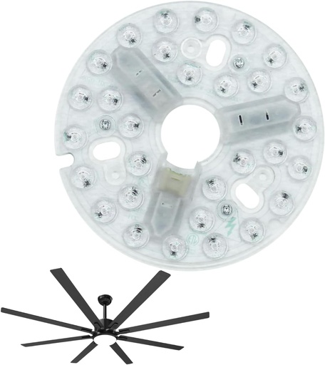 [BRSREGT7CN6Q4DT7] Sky sea Ceiling Fan Lighting Light Panel, 1 Pack,JB011-72-0002