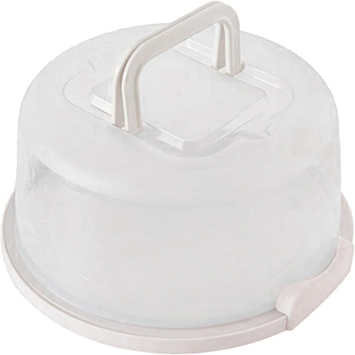 [BRSRAHAHA57BM2DK] Cake Container Cake Carrier Freezer 8 Inch Pan Round Serving Tray Dome