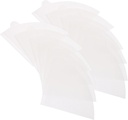 100Pcs White Coffee Filter Paper Cone for Cups Tear-resistant Espresso Filters Even Flow Drip Coffee Holder for Home Brewing and Tea Brewing