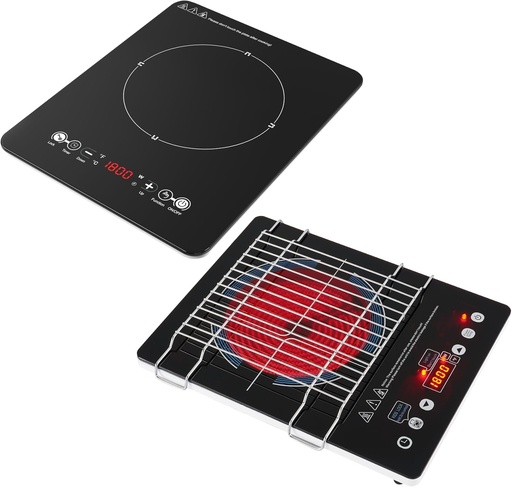 [BRSRAGQRAANGYFLU] VBGK Single Induction Cooktop and Cooling Rack