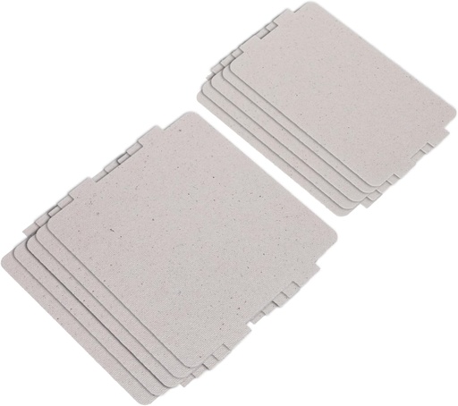 [BRSREEI5DIAROCD4] 10pcs Microwave Oven Mica Plates Heat Insulation Board Cover for Microwave Waveguide Replacement Parts