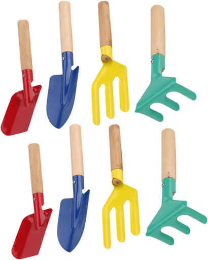 [BRSREEDRDIMBUHLK] 1set Gardening Tool Hand Tools Including Trowels Rake and Weeding Shovel Comfortable Handles for Efficient Planting and Work