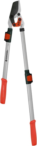 [BRSWIFITO4DB43LE] Corona Tools | Branch Cutter DualLINK Extendable Bypass Loppers | Tree Trimmer Cuts Branches up to 1 ¾-inches in Diameter | Handles Extend up to 37 ½inches | SL 4364, Silver