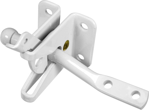 [BRSWIYQGAAPA2D32] National Hardware N262-105 Stanley Gate Latch, Regular, White
