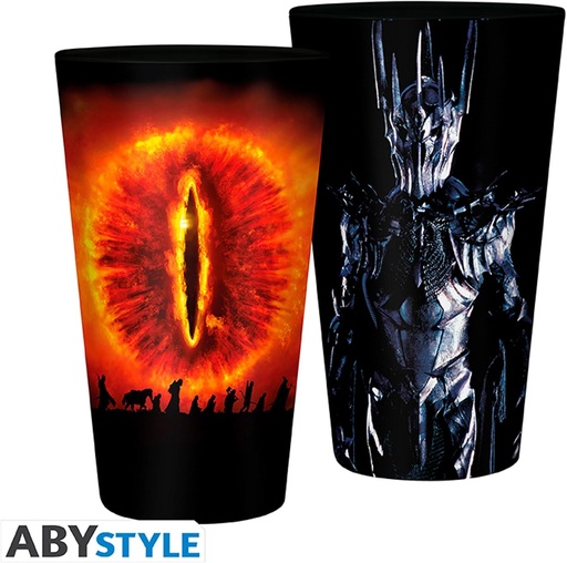 [BRSRMCDQBFYGGYA4] ABYSTYLE The Lord of The Rings Sauron 400ml Glass