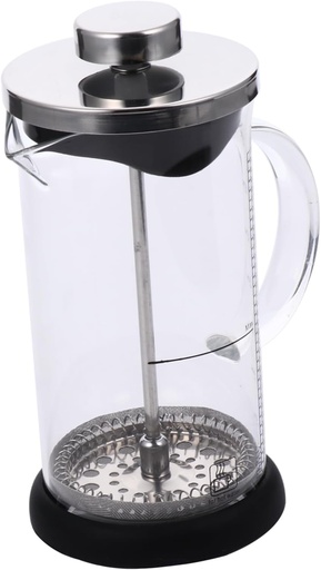 [BRSREEILC4PBYYL3] 1pc Stainless Steel High Temperature Coffee Press with Scale Versatile Pot for Tea and Coffee for Home Parties Design for Hot Beverages
