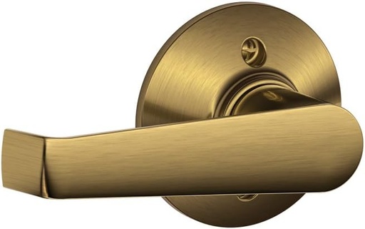 [BRSWIYD7CAJRMGDE] SCHLAGE Lever Non-Turning Lock, Antique Brass (F170 ELA 609)