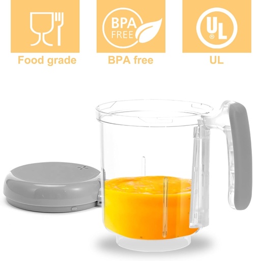 [BRSROBQPBN7BGALG] Replacement Stirring Cup & Blade Component for Bear Baby Food Maker SJJ-R03B5