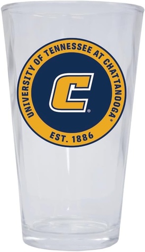 [BRSRAGQ6AB7GM3I7] R and R Imports University of Tennessee at Chattanooga 16 oz Pint Glass Officially Licensed Circle Design 4-Pack