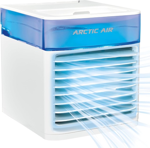 [BRSRAGL7OUPAAHTO] Arctic Air Pure Chill Deluxe Evaporative Air Cooler - Powerful, Quiet, Lightweight And Portable Space Cooler With Hydro-Chill Technology For Bedroom, Office, Living Room & More