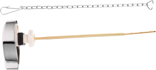 [BRSROBQOOBYAMAD6] Toilet Flush Handle Replacement Kit Handle Bathroom Accessory Toilet Parts Easy Installation