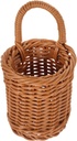 PRETYZOOM Hanging Woven Basket for Kitchen Decorative Wall Storage Basket for Fruit Garlic and Flowers Easy to Clean Versatile Design for Organizing
