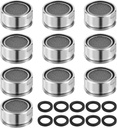 10pcs Faucet Aerators kit, Bathroom Brass 15/16 Inch Tap Filter with 10 Washers Sink Aerator Replacement Faucet Aerators Kitchen Faucet Aerator for Moen