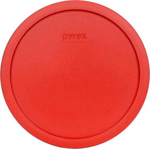 [BRSWKHY4AZ4QI3Q5] Pyrex 7403-PC 10 Cup Poppy Red Round Plastic Storage Lid, Made in USA