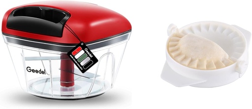 [BRSREYLYDFYRAAA4] Manual Food Chopper and and Dumpling Maker Bundle