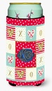 Caroline's Treasures CK5469TBC Emperor Angelfish Love Tall Boy Hugger, Red Can Cooler Sleeve Hugger Machine Washable Drink Sleeve Hugger Collapsible Insulator Beverage Insulated Holder