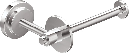 [BRSWIZTQPIOQYCA5] Moen DN0709CH Iso European Single Post Toilet Paper Holder, Chrome