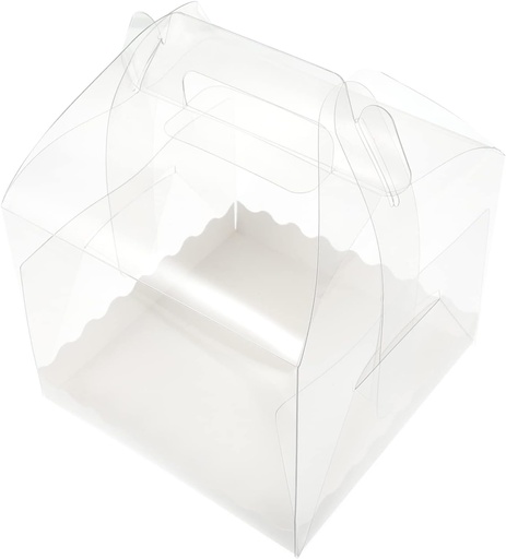 [BRSRAGAPO4BRACI7] 10pcs Cake Packaging Boxes for Birthday Party Cake Boxes Lids Storage Containers for Desserts