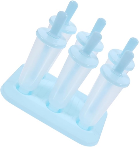 [BRSREBQ6CB6GC2AV] 6pcs Food-grade PP Popsicle Molds Flexible Easy-release Ice Pop Maker for Homemade Summer Treats Health-friendly DIY Ice Cream Mould for Cooling Refreshment