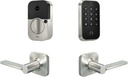 Yale Assure Lock 2 Keypad with Bluetooth and Valdosta Lever in Satin Nickel