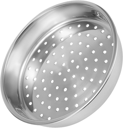 [BRSRAGALCEHRSDTG] PRETYZOOM Practical Stainless Steel Food Steamer Basket Thickened Design for Easy Cleaning Versatile Kitchen Steamer for Steaming and Heating Food Household Reusable