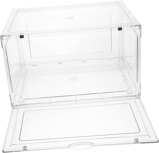 [BRSREFILOYCWOFLB] Ciieeo Large Clear Bread Box for Kitchen Countertop Airtight Bread Container for Bread Storage Tabletop Organizer Practical Kitchen Pantry Dust Protection Cover Included