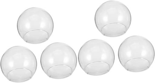 [BRSRAC36DIMR6FL4] VOSAREA 3pcs Glass Dessert Covers Cake Dome Dust for Keeping Cakes Snacks and Party Foods Fresh