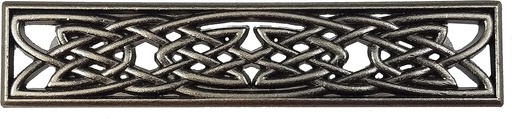 [BRSW2YICPIJQAFL5] Set of 6 Classic Celtic Drawer Handles in Old Silver
