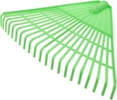 Generic Garden Rake for Leaves Hand Rake Garden Tool Heavy Duty Plastic Lawn