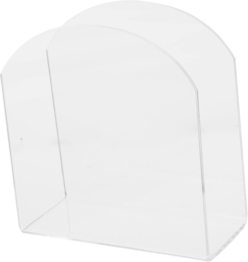 [BRSRAFQTCEDWCYA6] Clear Acrylic Napkin Holder for Table Tissue Stand Delicate Design for Home Bar Restaurant Space-saving Napkin Storage Organizer
