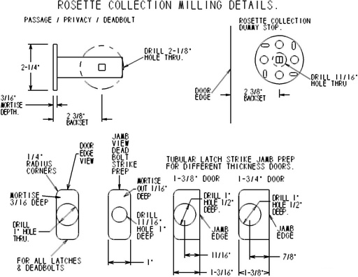 [BRSWIZAFOR6REDA7] FPL Marseille Full Dummy Lever Set for Closet Doors or Inactive Double Doors, Satin Nickel Finish