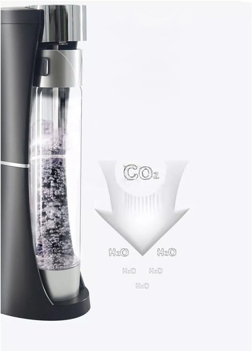 [BRSROADYB4GQ4FDB] THRAKI sparkling water maker soda maker carbonated water maker soda water maker carbonated soda maker machine for carbonated water sparkling water machine water carbonating machine, 410*188*128mm