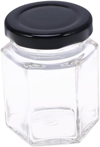 [BRSRE2YRAAGWCFDK] Ciieeo 60g Glass Storage Jar Honey Pot Jars Lids Food Storage Containers Lids Cookie Spice Home Kitchen Organizer